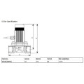 12v shut off gas solenoid valve with detector